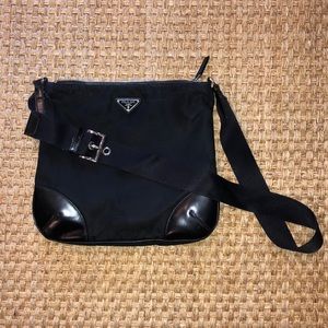 Black Prada Messenger Bag